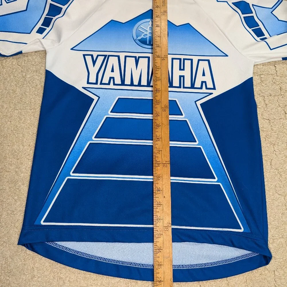 Yamaha Racing Blue and White Jersey - Picture 5 of 6
